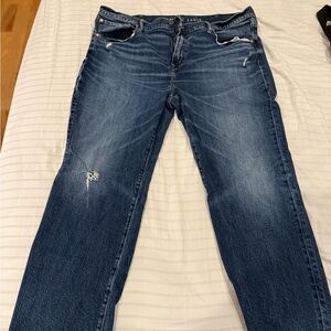 American Eagle Dark Blue Denim Jeans